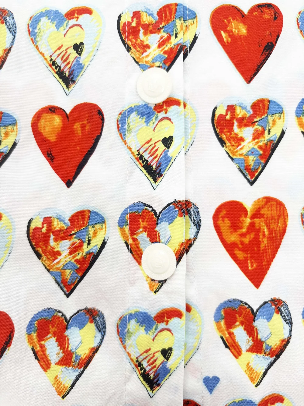 Gianni Versace S/S 1997 heart print shirt — JAMES VELORIA